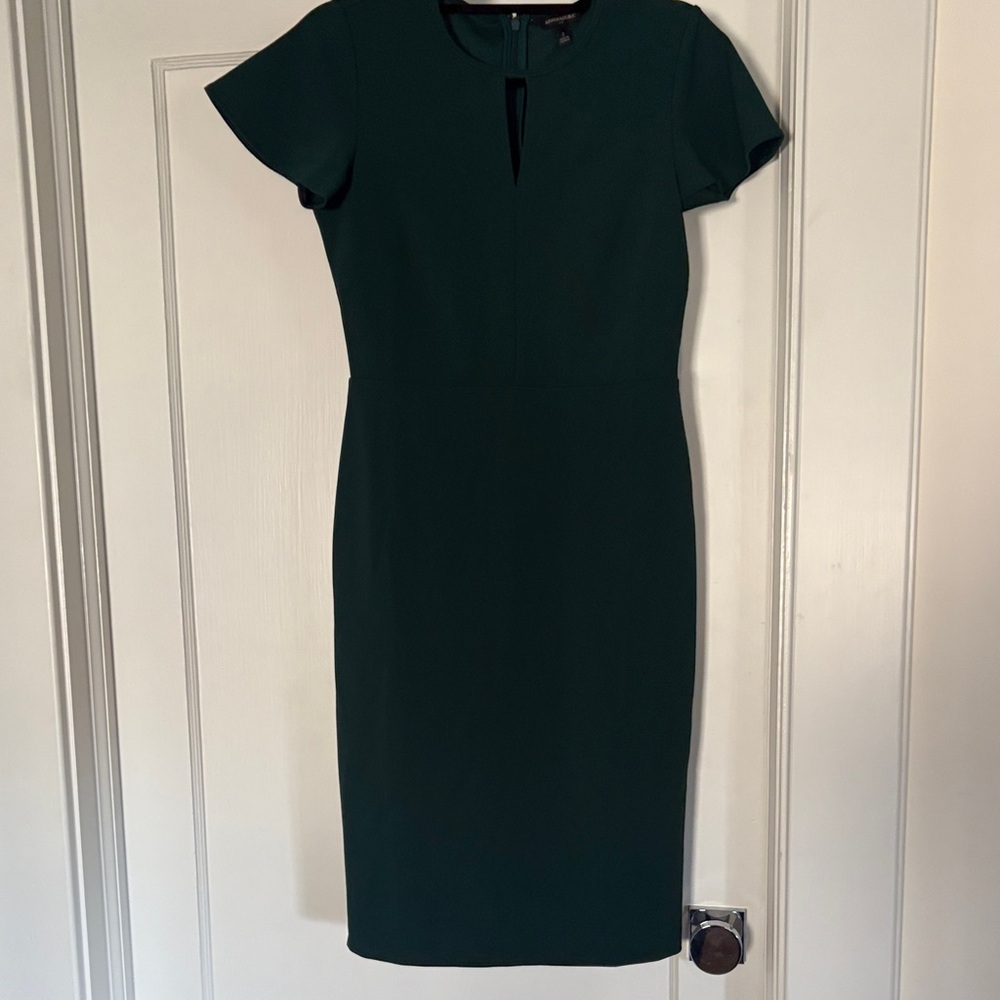 *Banana Republic*  Dark Green Dress